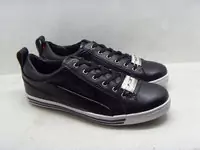 chaussures dsquared hommes new style 2013 echelle cuir noir